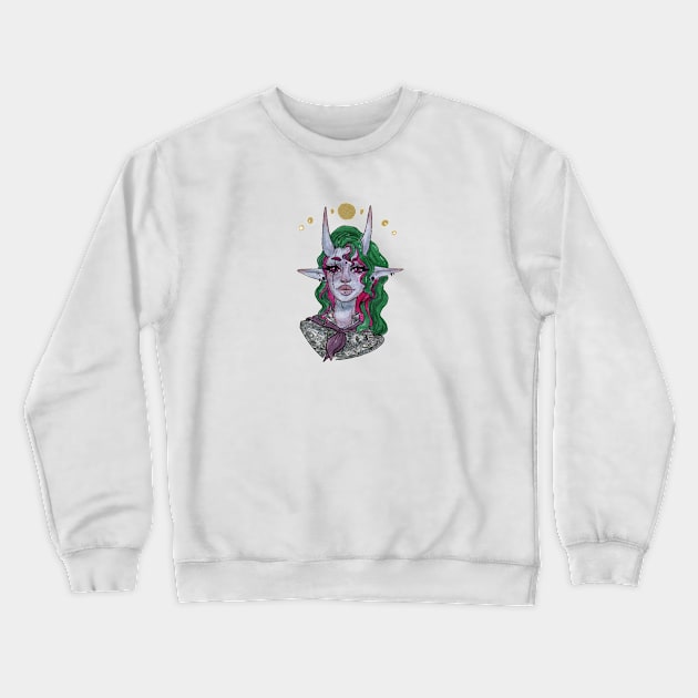 A Fantastical Fellow Crewneck Sweatshirt by Beelixir Illustration